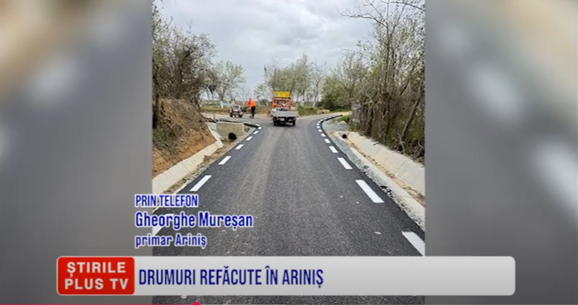 DRUMURI ÎN LUCRU LA ARINIȘ