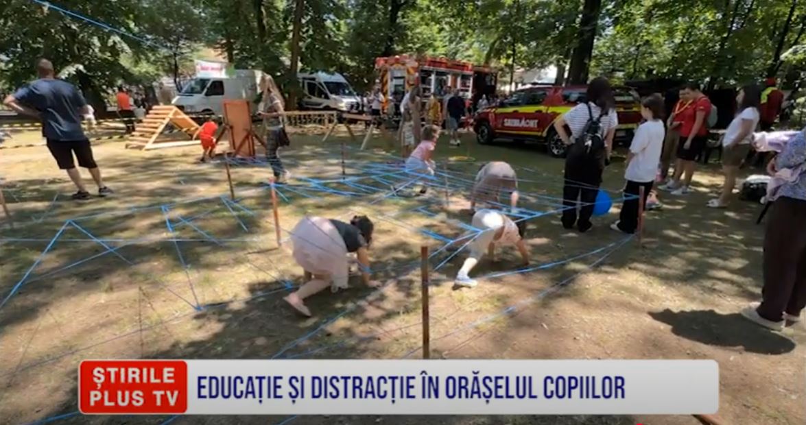 EDUCAȚIE ȘI DISTRACȚIE ÎN ORĂȘELUL COPIILOR