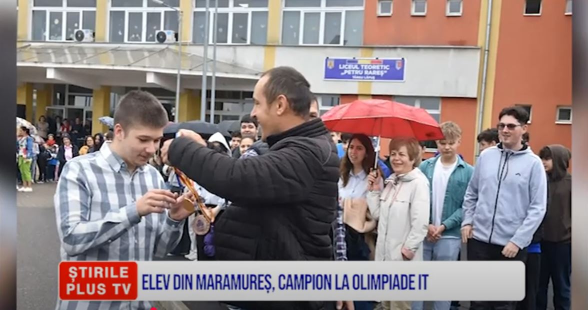 ELEV DIN MARAMUREȘ, CAMPION LA OLIMPIADE IT