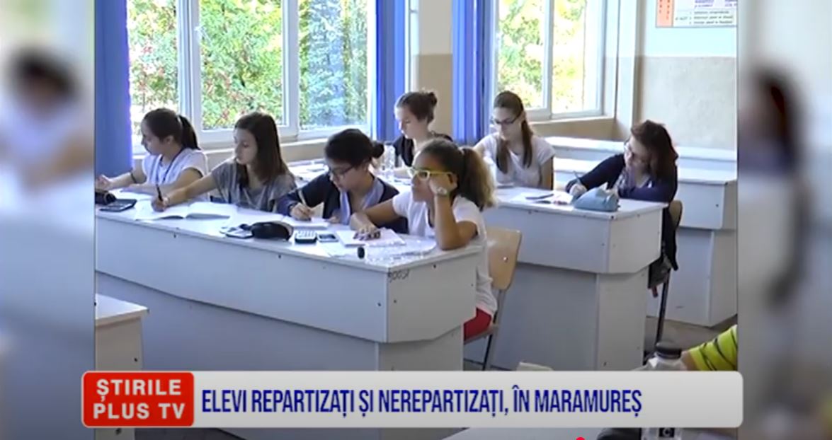 ELEVI REPARTIZAȚI ȘI NEREPARTIZAȚI, ÎN MARAMUREȘ