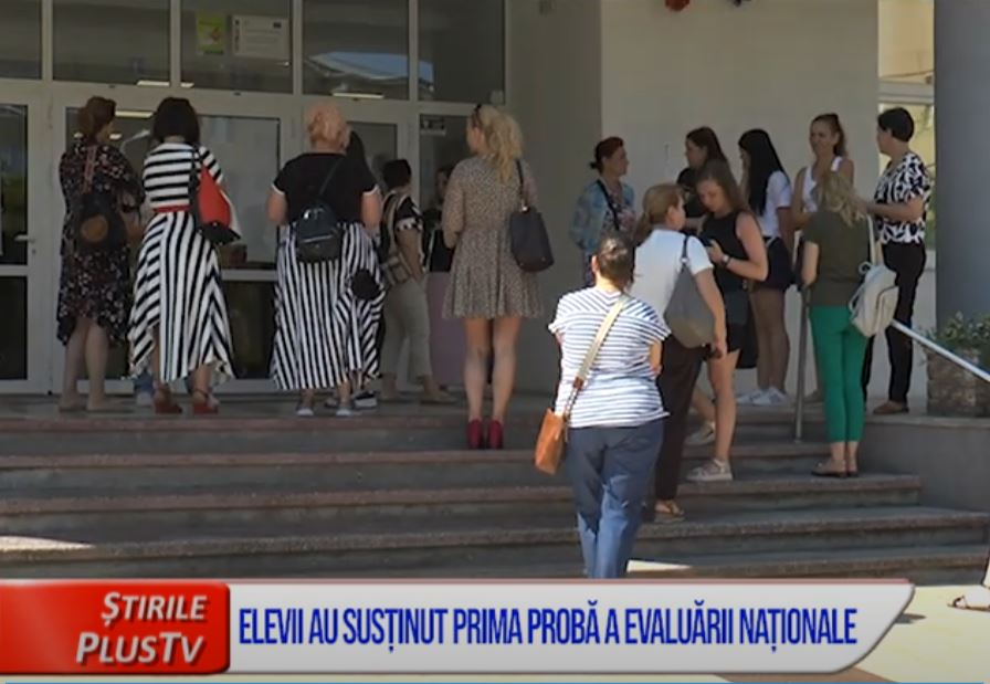 ELEVII AU SUSȚINUT PRIMA PROBĂ A EVALUĂRII NAȚIONALE