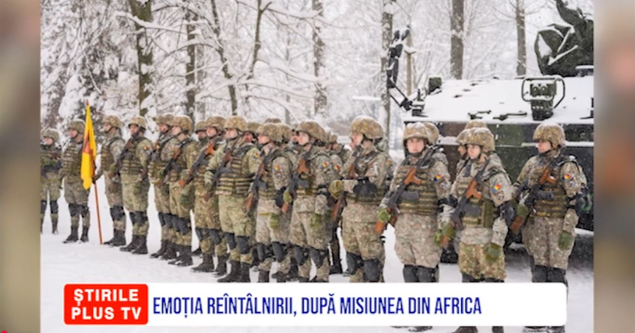 EMOȚIA REÎNTÂLNIRII, DUPĂ MISIUNEA DIN AFRICA