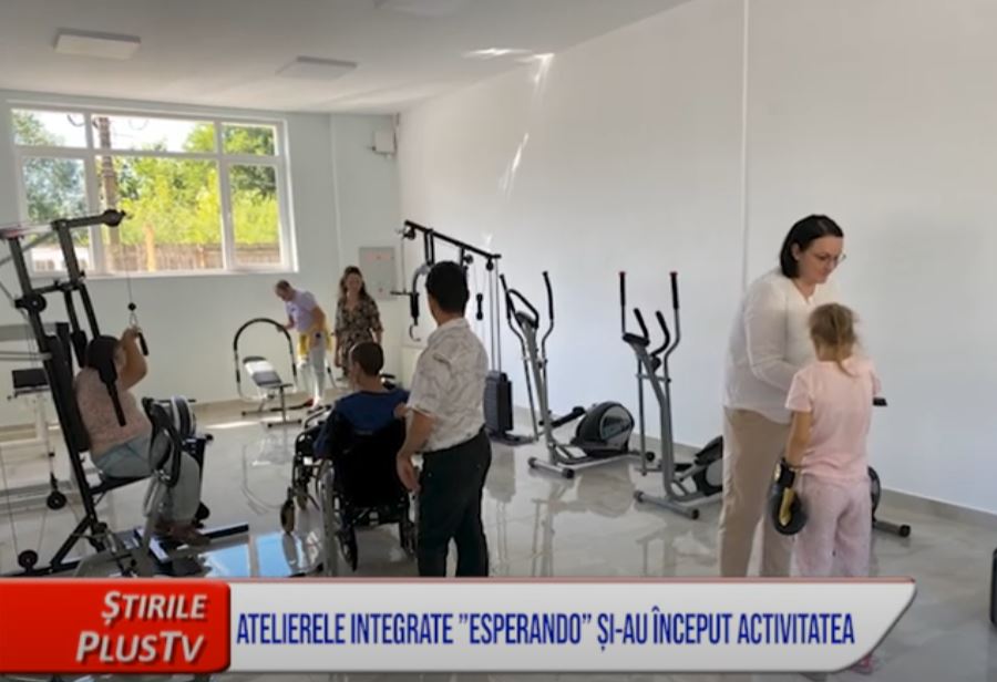 ATELIERELE INTEGRATE ”ESPERANDO” ȘI-AU ÎNCEPUT ACTIVITATEA