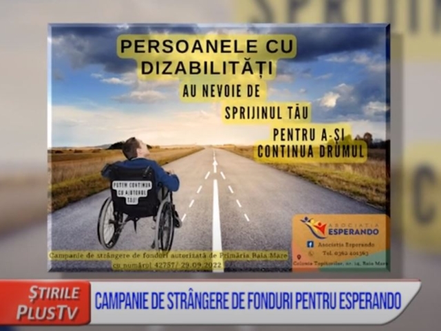 CAMPANIE DE STRÂNGERE DE FONDURI PENTRU ESPERANDO 