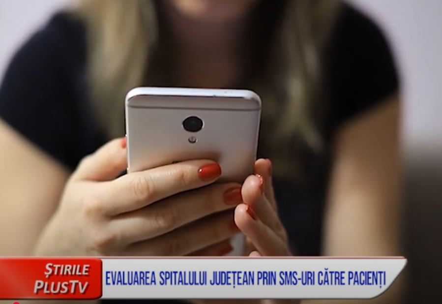 EVALUAREA SPITALULUI JUDEȚEAN PRIN SMS-URI CĂTRE PACIENȚI