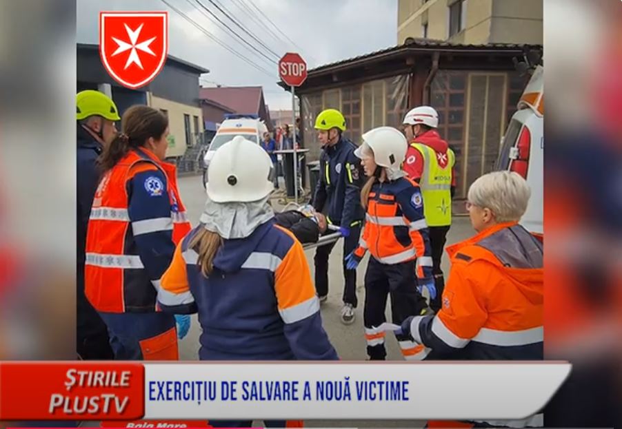 EXERCIȚIU DE SALVARE A NOUĂ VICTIME