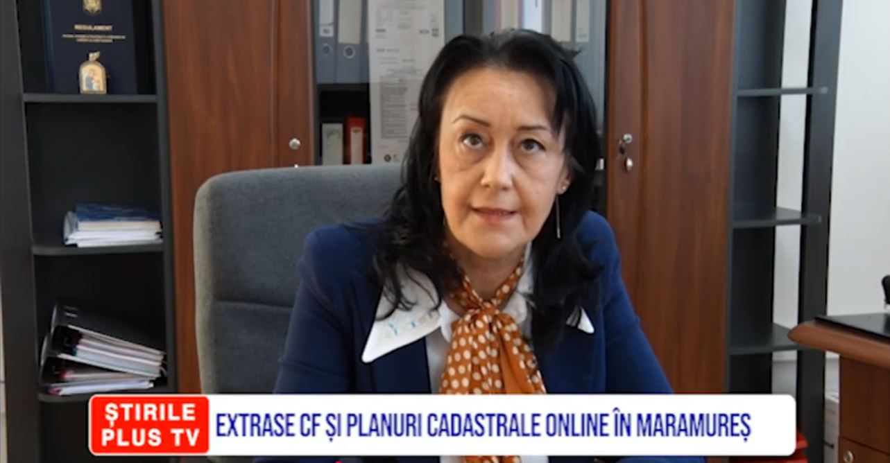 EXTRASE CF ȘI PLANURI CADASTRALE ONLINE ÎN MARAMUREȘ