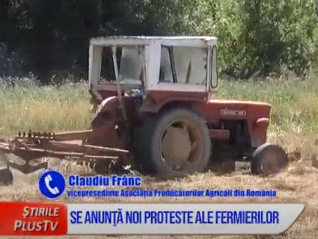 SE ANUNŢĂ NOI PROTESTE ALE FERMIERILOR