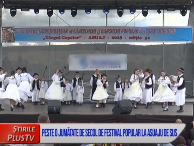 PESTE O JUMĂTATE DE SECOL DE FESTIVAL POPULAR LA ASUAJU DE SUS