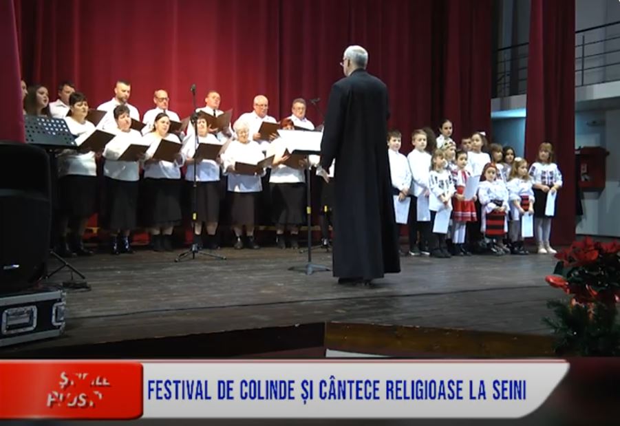 FESTIVAL DE COLINDE ȘI CÂNTECE RELIGIOASE LA SEINI