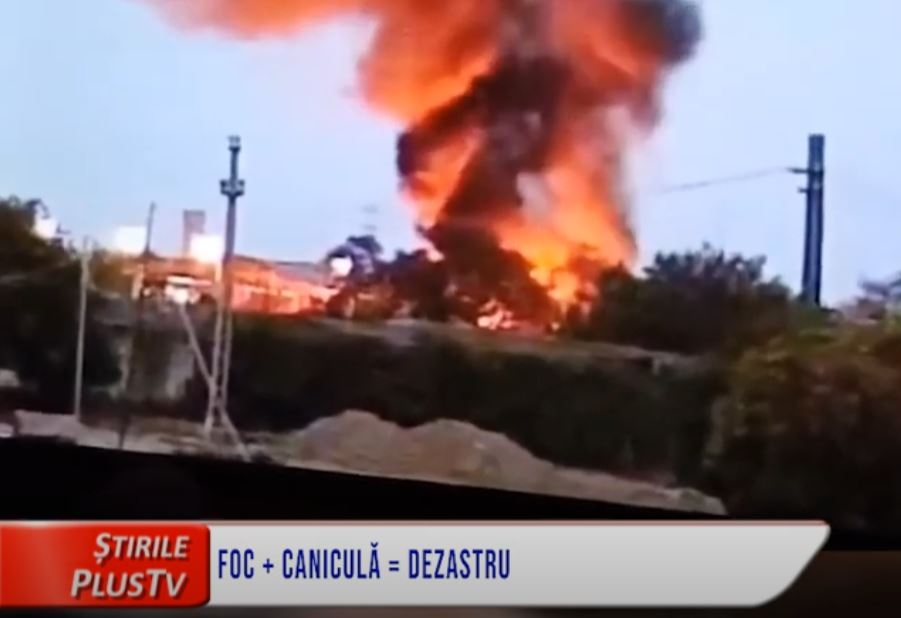 FOC + CANICULĂ = DEZASTRU