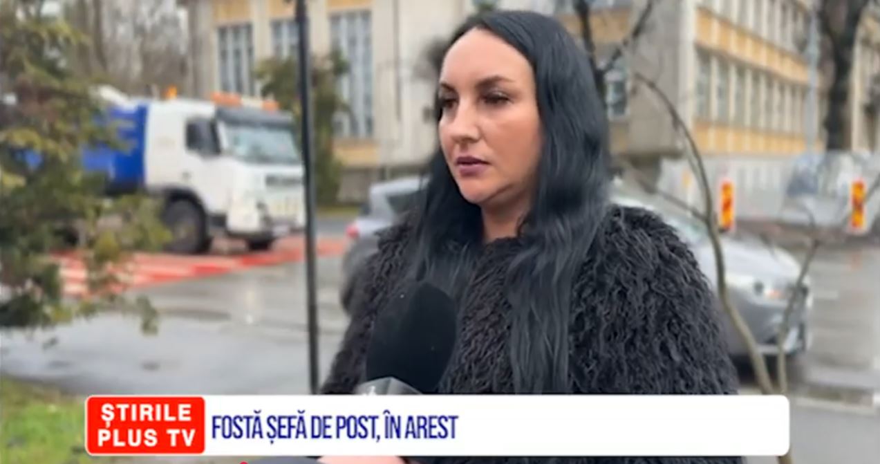 FOSTĂ ȘEFĂ DE POST, ÎN AREST
