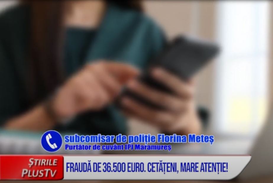 FRAUDĂ DE 36.500 EURO. CETĂȚENI, MARE ATENȚIE!