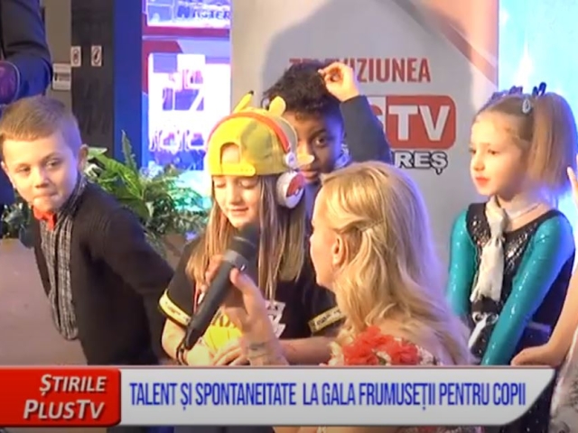 TALENT ȘI SPONTANEITATE  LA GALA FRUMUSEȚII PENTRU COPII