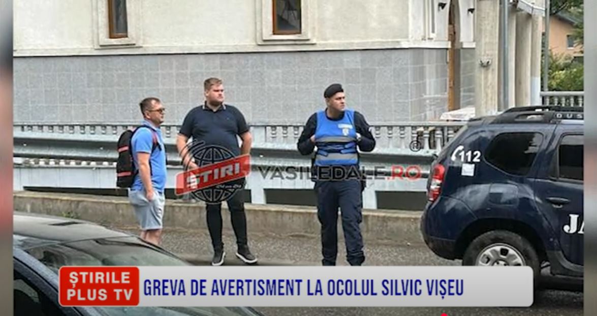 GREVĂ DE AVERTISMENT LA OCOLUL SILVIC VIȘEU