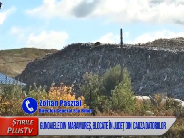 GUNOAIELE DIN  MARAMUREȘ, BLOCATE ÎN JUDEȚ DIN  CAUZA DATORIILOR