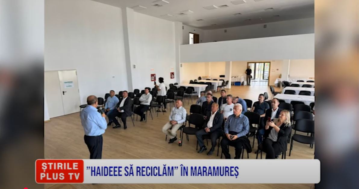 ”HAIDEEE SĂ RECICLĂM” ÎN MARAMUREȘ