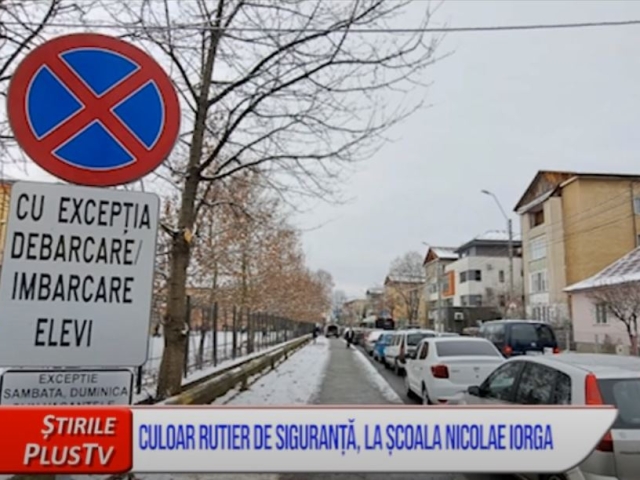 CULOAR RUTIER DE SIGURANȚĂ, LA ȘCOALA NICOLAE IORGA