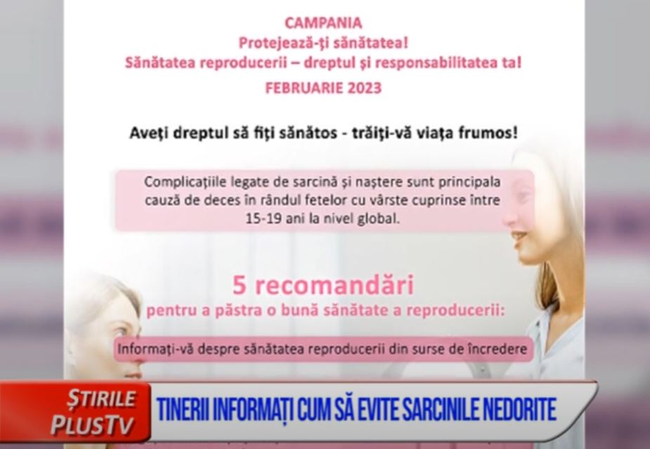 TINERII, INFORMAȚI CUM SĂ EVITE SARCINILE NEDORITE