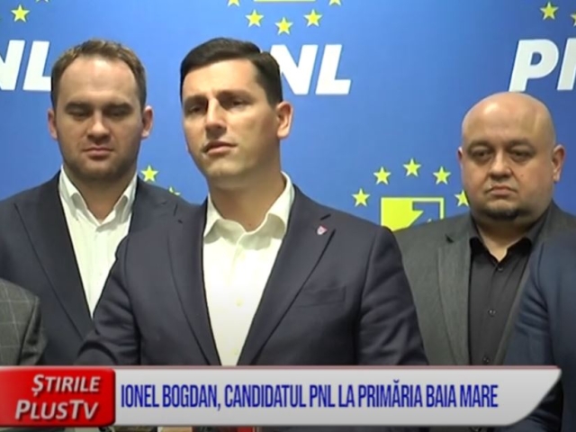 IONEL BOGDAN, CANDIDATUL PNL LA PRIMĂRIA BAIA MARE