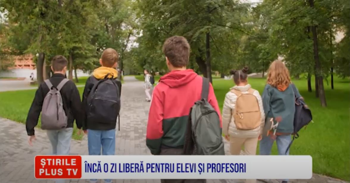 ÎNCĂ O ZI LIBERĂ PENTRU ELEVI ȘI PROFESORI