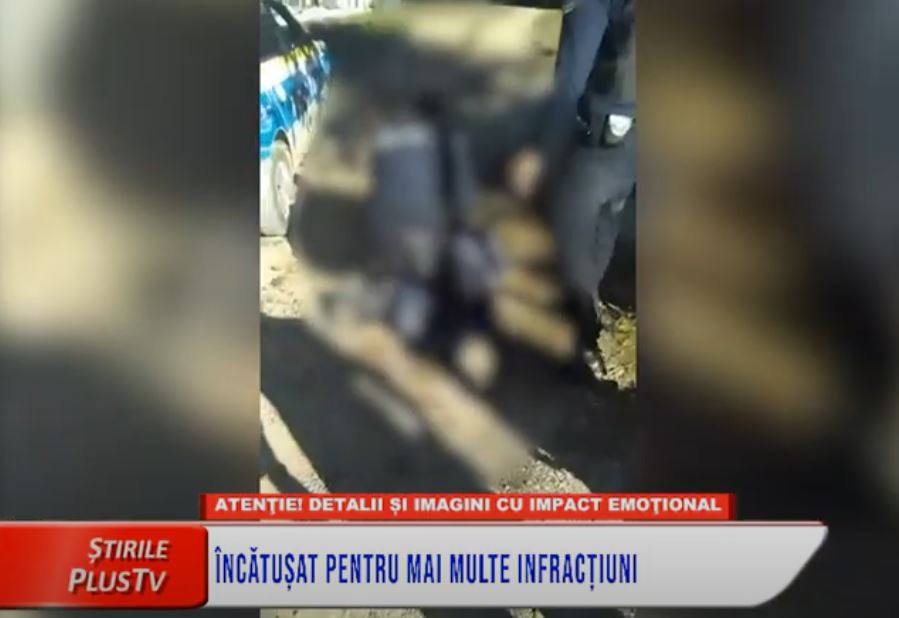 ÎNCĂTUȘAT PENTRU MAI MULTE INFRACȚIUNI