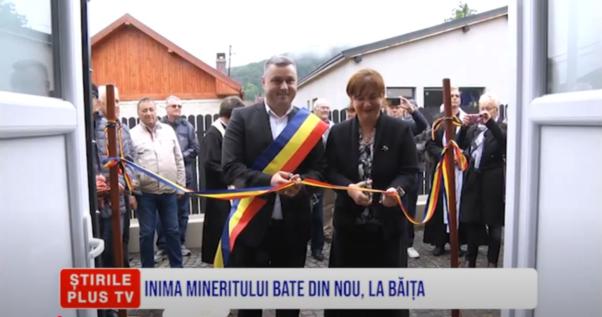 INIMA MINERITULUI BATE DIN NOU, LA BĂIȚA