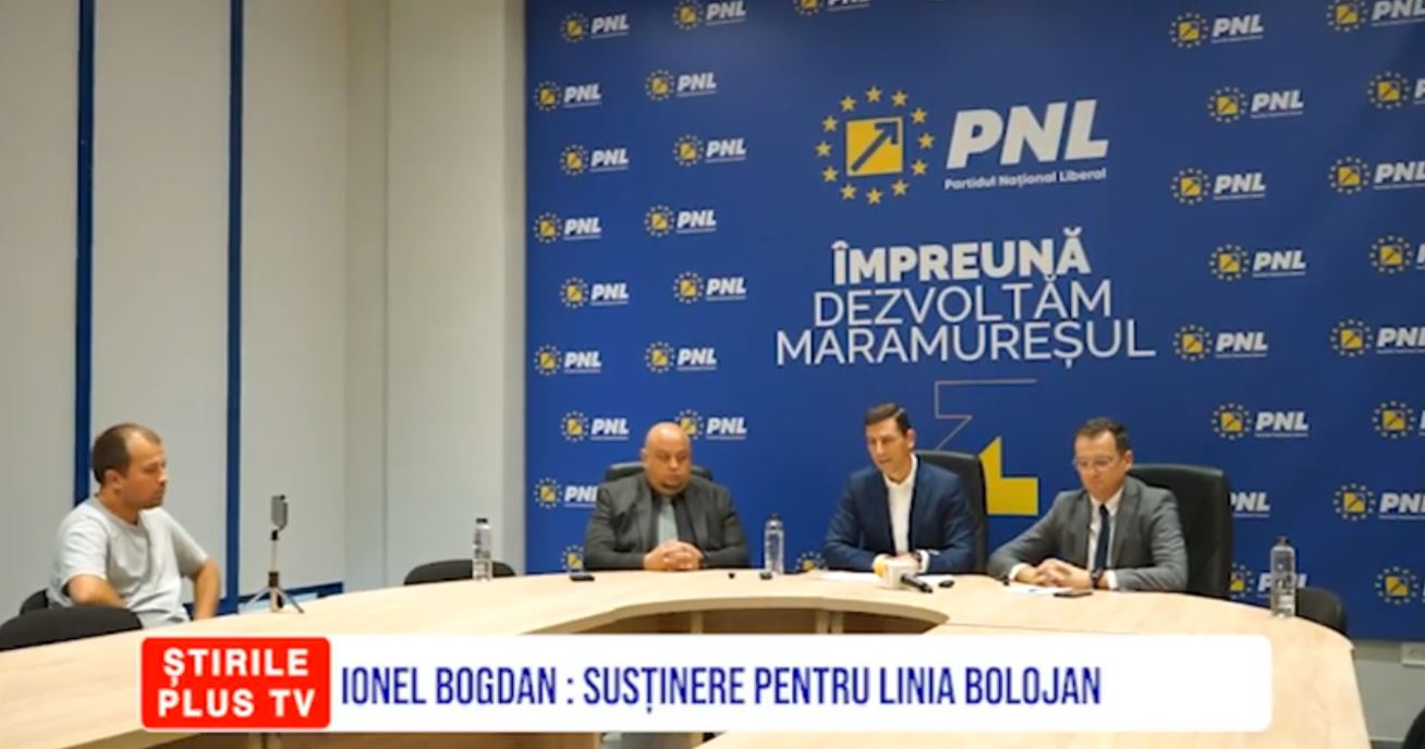 IONEL BOGDAN : SUSȚINERE PENTRU LINIA BOLOJAN