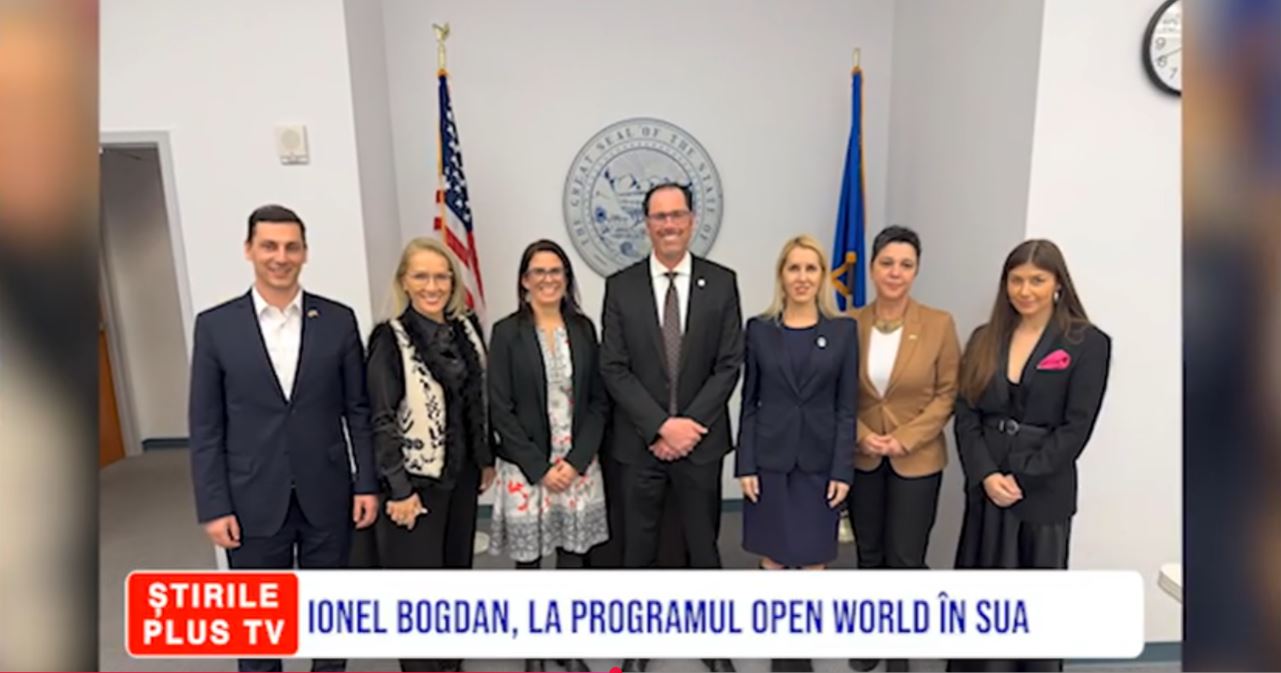 IONEL BOGDAN, LA PROGRAMUL OPEN WORLD ÎN SUA