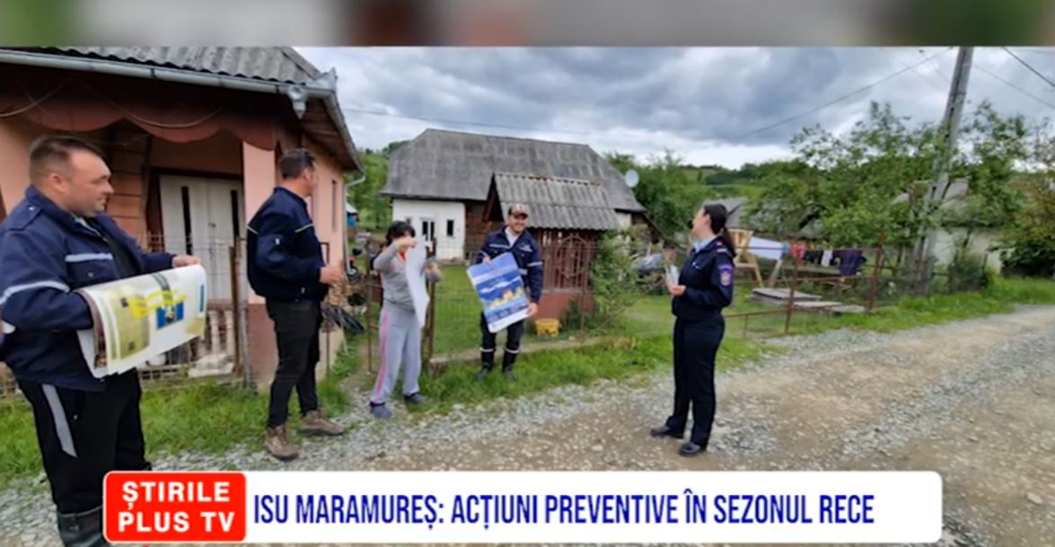 ISU MARAMUREȘ: ACȚIUNI PREVENTIVE ÎN SEZONUL RECE