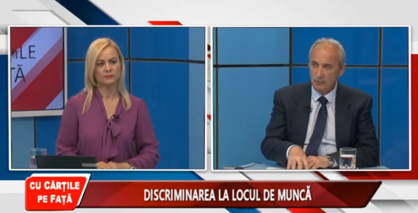 CU CĂRȚILE PE FAȚĂ - DISCRIMINAREA LA LOCUL DE MUNCĂ