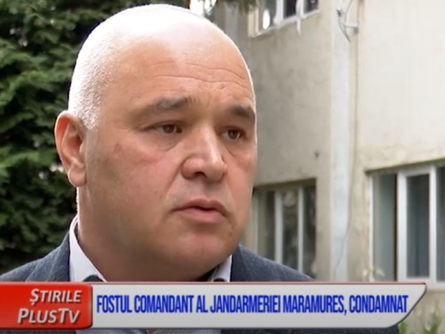 FOSTUL COMANDANT AL JANDARMERIEI MARAMURES, CONDAMNAT