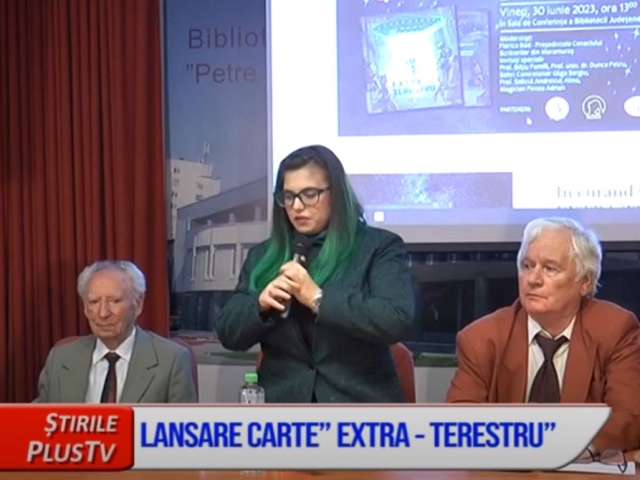 LANSARE CARTE ”EXTRA-TERESTRU”