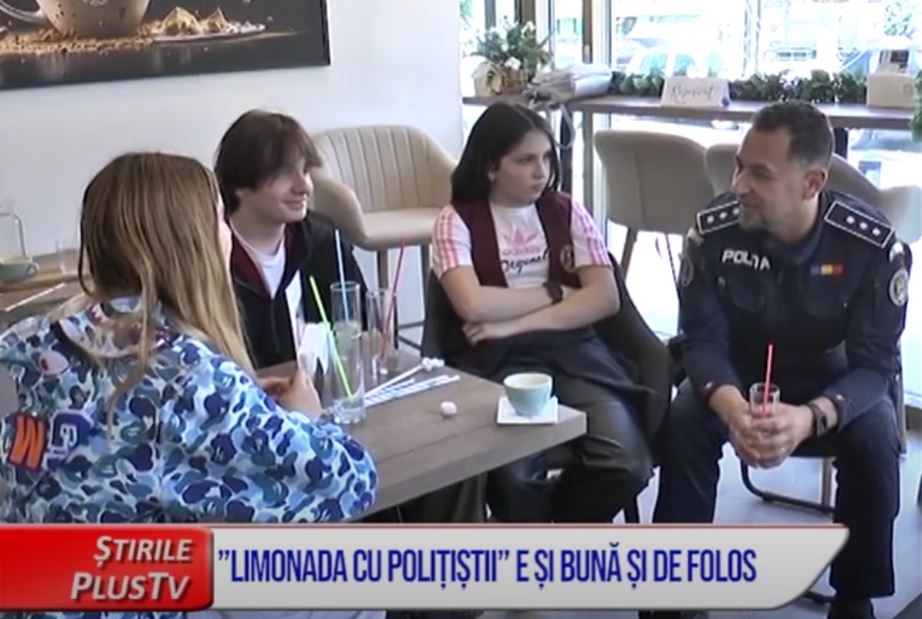 „LIMONADA CU POLIȚIȘTII” E ȘI BUNĂ ȘI DE FOLOS