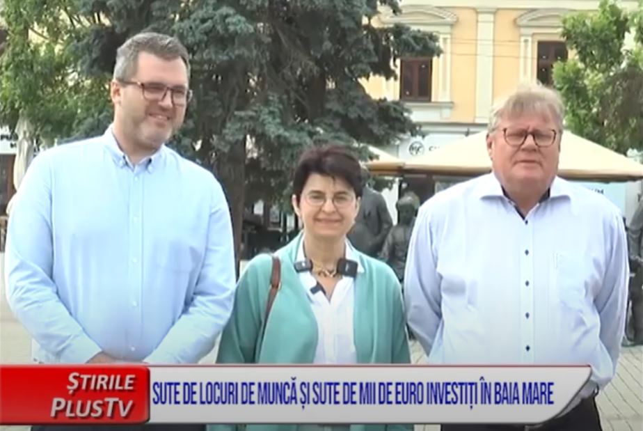 SUTE DE LOCURI DE MUNCĂ ȘI SUTE DE MII DE EURO INVESTIȚI ÎN BAIA MARE