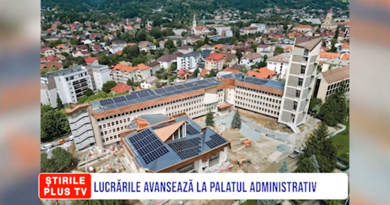LUCRĂRILE AVANSEAZĂ LA PALATUL ADMINISTRATIV