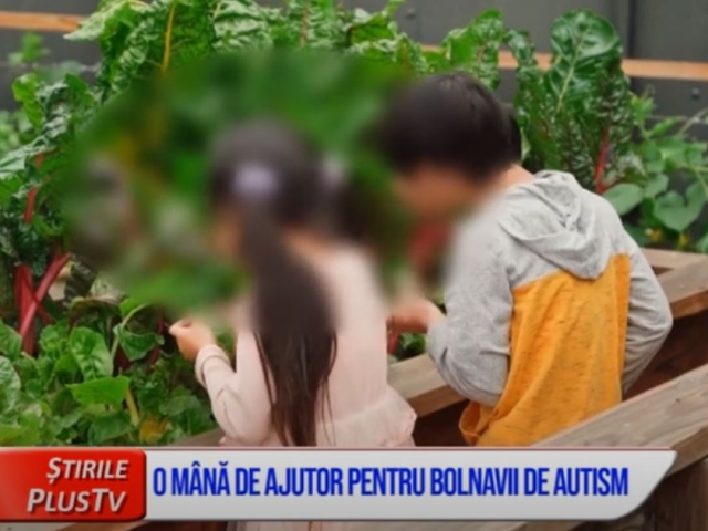 O MÂNĂ DE AJUTOR PENTRU BOLNAVII DE AUTISM