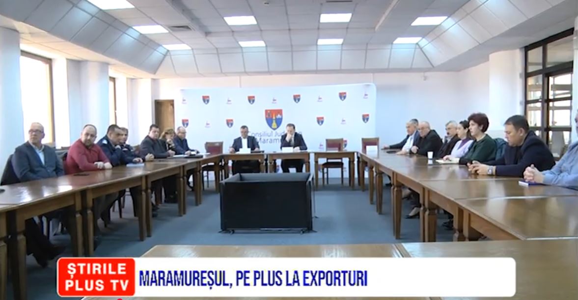 MARAMUREȘUL, PE PLUS LA EXPORTURI