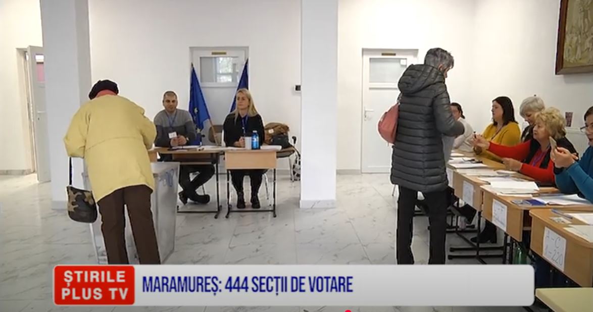 MARAMUREȘ: 444 SECȚII DE VOTARE