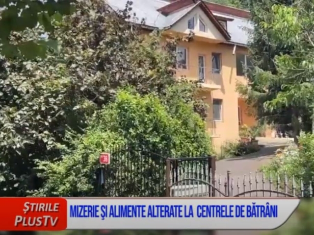 MIZERIE ȘI ALIMENTE ALTERATE LA  CENTRELE DE  BĂTRÂNI