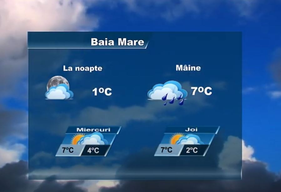 METEO 16 DECEMBRIE