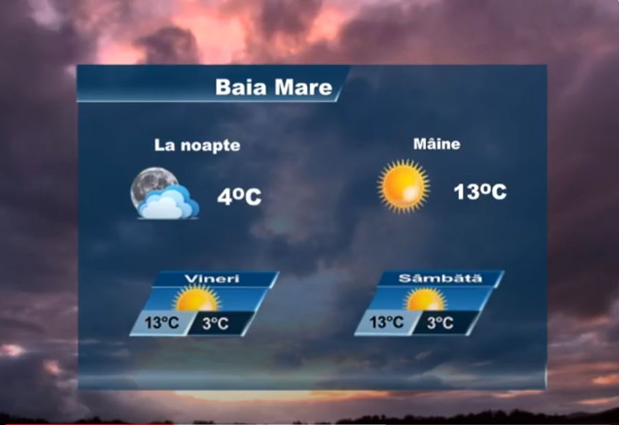 METEO 16 OCTOMBRIE