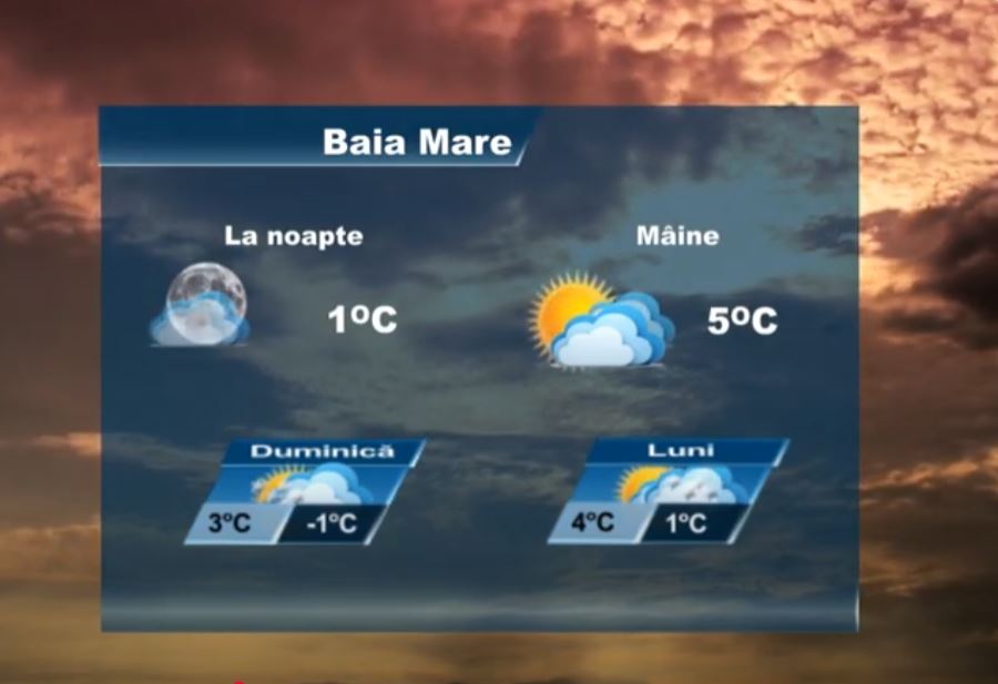 METEO 20 DECEMBRIE