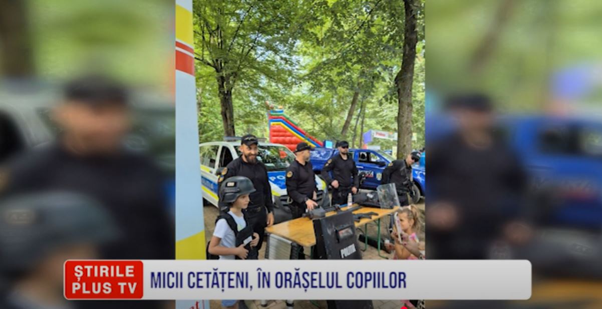 MICII CETĂȚENI, ÎN ORĂȘELUL COPIILOR