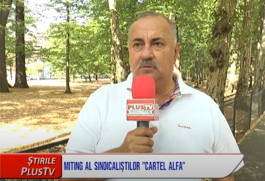 MITING AL SINDICALIȘTILOR ”CARTEL ALFA”