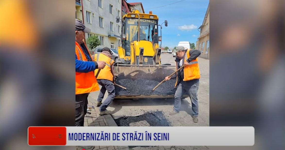 MODERNIZĂRI DE STRĂZI ÎN SEINI