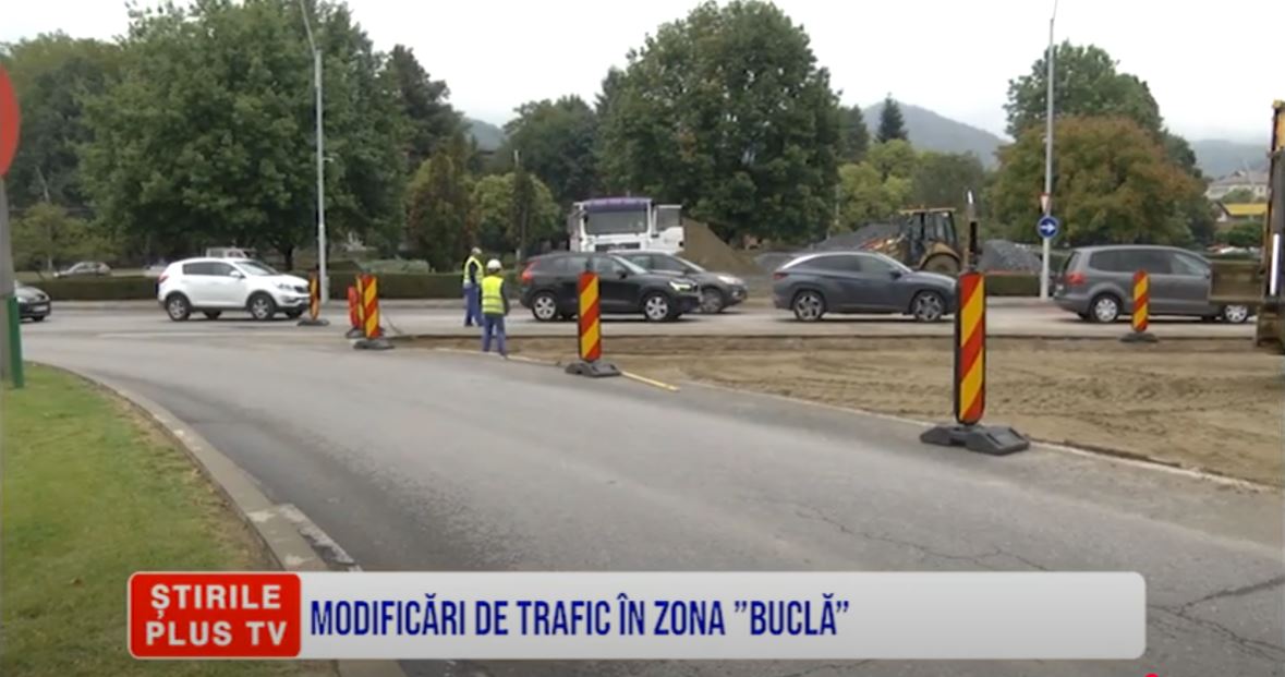 MODIFICĂRI DE TRAFIC ÎN ZONA ”BUCLĂ”