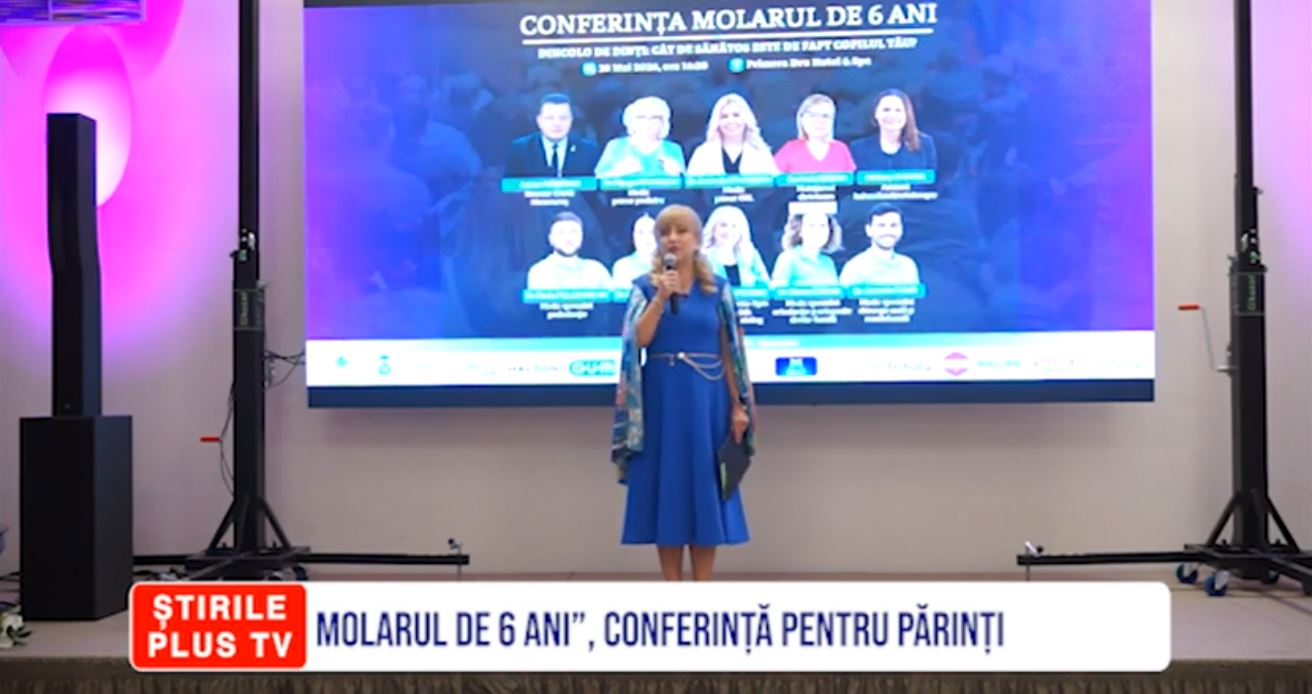MOLARUL DE 6 ANI”, CONFERINȚĂ PENTRU PĂRINȚI
