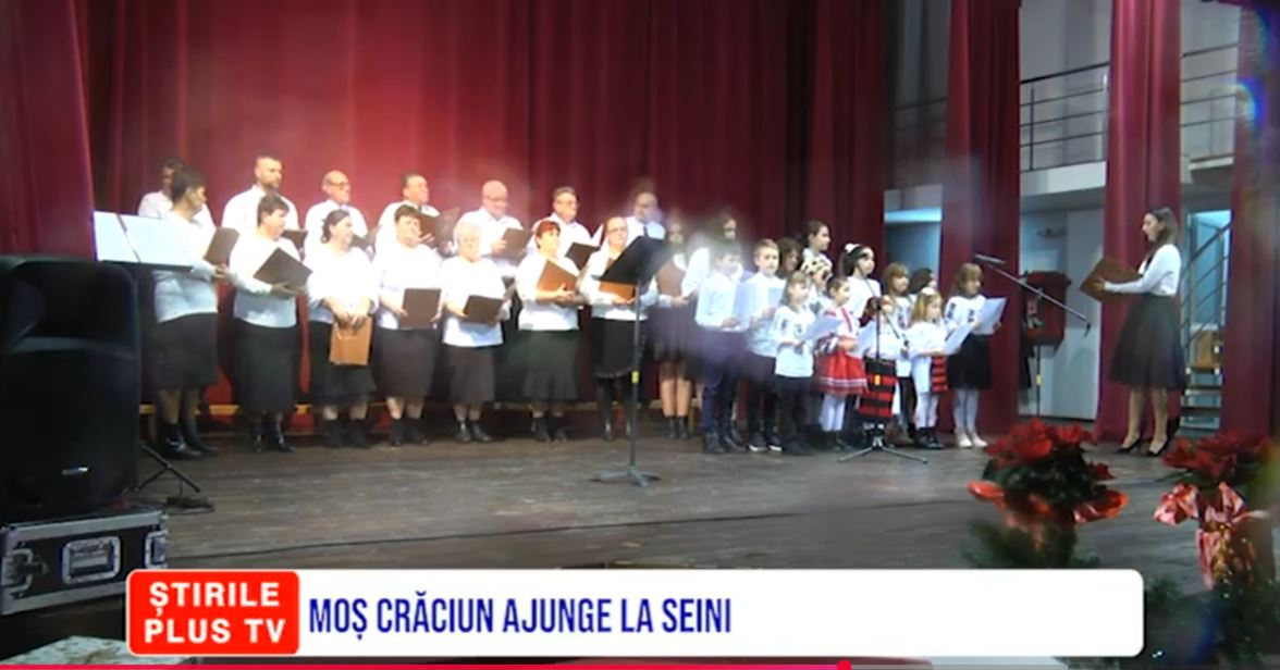 MOȘ CRĂCIUN AJUNGE LA SEINI