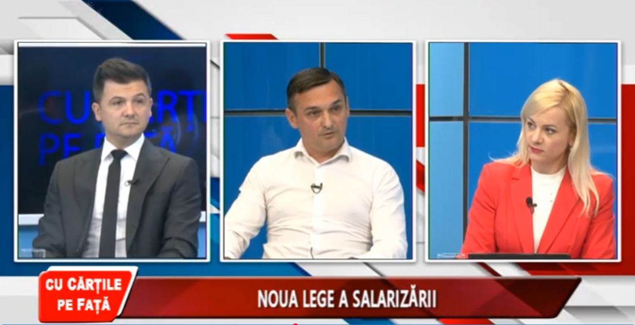 CU CĂRȚILE PE FAȚĂ - NOUA LEGE A SALARIZĂRII